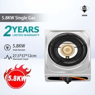 3 Three Burner Gas Stove Dapur Gas Stainless Steel Gas Stove Desktop Liquefied Gas Furnace Kitchen G