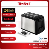 TEFAL Toaster Express Toaster 2 Slices Express TT410 TT410D