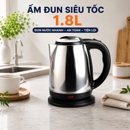 Stainless steel electric kettle, kettle, 1.8 liter electric kettle