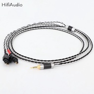 3.5 mm 2.5mm XLR 4.4  OCC silver plated Earphone Cable For Sennheiser hd xx x HD580 HD600 HD650 HD25
