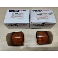 Signal lens belakang Y100 sport (smoke) Nos (MADE IN THAILAND)original (2JG-83332-00/2JG-83342-00)
