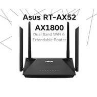 Asus RT-AX52 AX1800 Dual Band WiFi 6 Extendable Router
