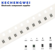 100Pcs 0805 5% SMD 1/8W 0R ~ 10M chip resistor 0 10R 100R 220R 330R 470R 1K 4.7K 10K 47K 100K 0 10 1