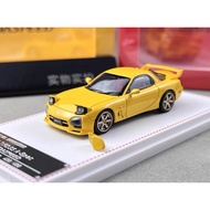 Mohinhxeps-1/64_ FH JDM RX7 FD3S A-Spec Speed Sports Model Diecast