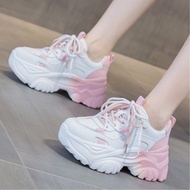 Mavis.fashion Women's Fashion Sneakers Comfortable To Wear Lightweight 7cm Heel Lift Size 36-40 NO.M
