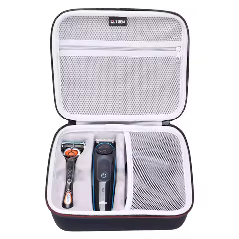 LTGEM EVA Hard Case for Braun BT3040 Men's Ultimate Hair Clipper/Beard Trimmer - Travel Protective C
