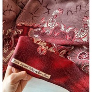 Batik royal silk platinum silk emboss 3d Embroidery emboss