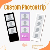 CUSTOM PRINT PHOTOSTRIP FREEBIES KPOP NON KPOP/