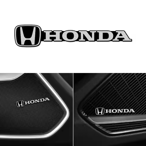 4pcs for Honda Odyssey Spirior CRV Civic XR-V HR-V City Accord Jazz Car Speaker audio Speaker Badge