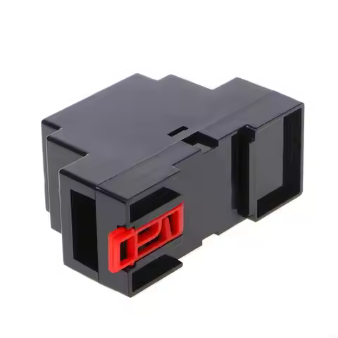 B46A 2 Pcs 88x37x59mm Plastic Electronics Box Project for Case DIN PLC Junction