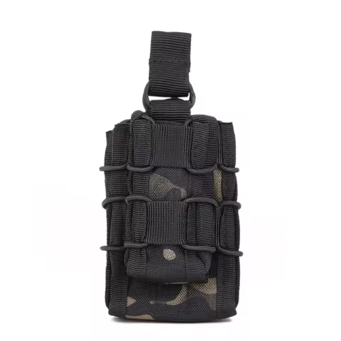 Tactical Molle Double Magazine Pouch,M4 M14 Airsoft Single 9mm Mag Carrier,Holder,Holster Hunting Wa