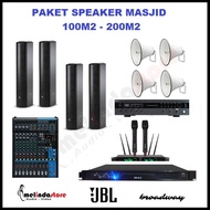 Paket Sound System Masjid Indoor Outdoor Speaker JBL