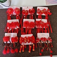 hair ribbon for woman hairnet with ribbon hair clip ribbon 2024 New Year New Style Antique Hanfu Hea