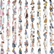 【2024年末特典】隨筆 PET 和紙膠帶 10米卷 不循環