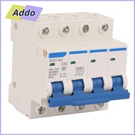 ADDO.PH Circuit Breaker, Miniature Size DZ47‑63 4P Miniature Circuit Breaker, Circuit Protection 32A