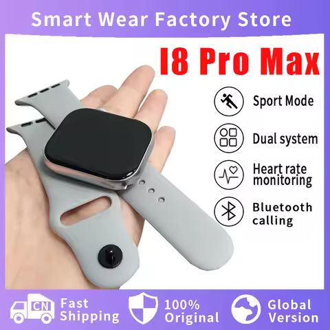 Watch I8 Pro Max Sport Fitness Tracker Custom Smartwatch Men Women Gift For Apple Phone PK IWO 27
