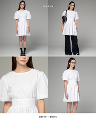 DARIN - Betty (Mini dress) เดรสสั้นแขนตุ๊กตา พร้อมส่ง