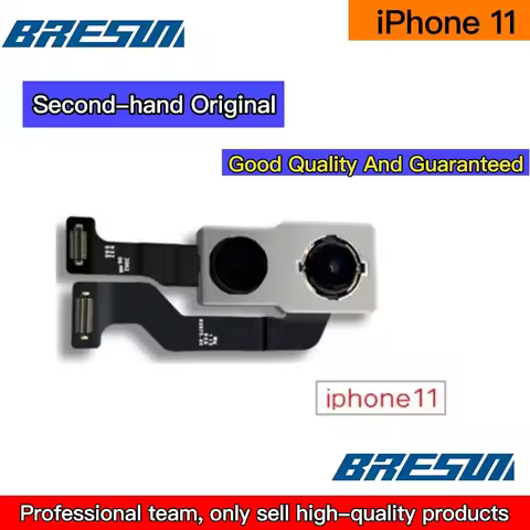 High quality second-hand mobile phone camera suitable for iPhone 11 series, 100% tested before deliv