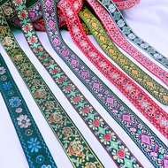 Ethnic Lace Ribbon Accessories Minority Ethnic Embroidery diy Accessories Miao Ethnic Clothing Decor