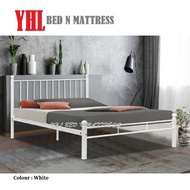 YHL Liilis Queen Size Metal Bedframe / Metal Bed (Mattress Not Included)