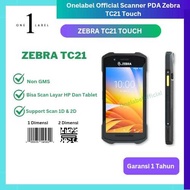 ONELABEL BARCODE SCANNER PDA ZEBRA TC21 TOUCH MOBILE COMPUTER ANDROID (NO GMS)