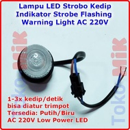 Flashing Warning Sign LED Light AC 220V Strobe Whitebiru