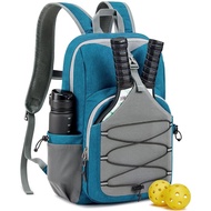 MKEB Giữ 2 vợt Ba lô đựng vợt pickleball Trọng lượng nhẹ Sức chứa lớn Túi đeo vai pickleball Đa chức