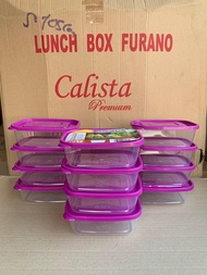 [CALISTA] Toples Set Makanan Calista Furano Bening 6 Pcs Food Container Set Food Preparation Wadah P