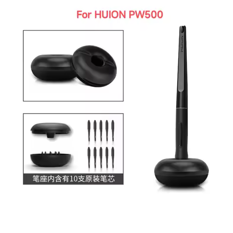 For HUION PW500 Battery-free Stylus Pen 8192 KAMVAS Pro GT-221 GT191V2 Inspiroy Q11KV2 Q620M HS611 D