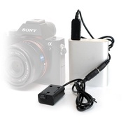 NP-FW50 USB Power Adapter with FW50 Dummy Battery DC Coupler for Sony NP-FW50 used Cameras