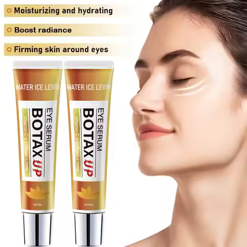 Eye Cream with Vitamin C & Collagen for Dark Circles, Moisturizing & Brightening, 20g Buy 1 Get 1 Fr