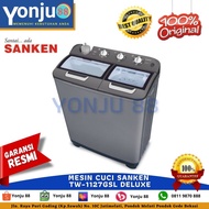 Mesin cuci 2 tabung 11kg sanken TW 1127 GSL