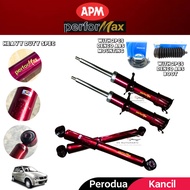 APM Performax Kancil 660 850 Heavy Duty Sport Absorber Set ( FRONT / REAR SET ) With Absorber Mounting &amp; Cover