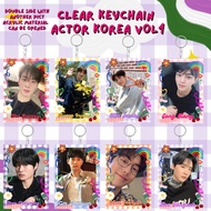Clear Keychain Korea Actor Vol.1 Kim Seonho Songkang Lee Jongsuk