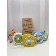 Asashi brand character fan / 10 inch children's character fan