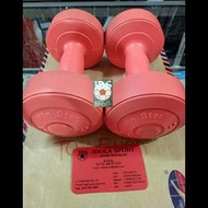 Dumbbell - barbell - dumbbell - plastic dumbbell 2kg 2 kg win star stamina