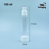 botol spray airless 15ml 30ml 50ml 80ml 100ml 120ml akrilik bening - 100 ml