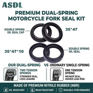 ASDL 35*47*10 35*47 Motorcycle Front Foork Oil Seal Dust Cover For APRILIA ATLANTIC125cc RS50CC SCAR