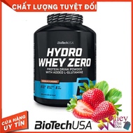 Hydro Whey Zero BiotechUSA 4lbs – STRAWBERRY 82 Servings Premium Hydrolyzed Whey
