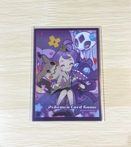 日版 Pokemon 阿塞蘿拉 謎擬Ｑ 限定卡套x1張 寶可夢