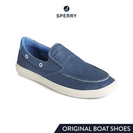 SPERRY OUTER BANKS TWIN GORE SW TWILL รองเท้าผ้าใบ ผู้ชาย สีกรม ( SNK - STS23756 )