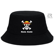 One Piece Luffy Bucket Hat Free Name Cute Aesthetic One Piece Luffy Children's Hat