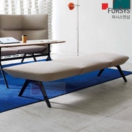 Fursys modular sofa fabric 3-seater bench stool cafe living room airy ottoman office lounge CS613B
