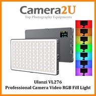 Ulanzi VL276 VL 276 Professional Camera Video RGB Pannel LED Video Lighting Dimmable 3200K-5600K Fil