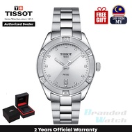 Tissot T101.910.11.036.00 Women's PR 100 Sport Chic Quartz Genuine Diamond Dress Fashion Watch T1019101103600