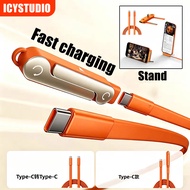 Type-C Phone Charging Stand Adapter 240W Fast Charging OTG Type-C Male to USB-C Female Adapter