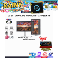 [ผ่อน 0% 10 ด.]LG 27 UHD 4K IPS MONITOR L1-27UP850K-W (IPS 4K 60Hz)/ประกัน 3 Years