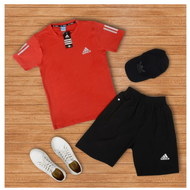 Bộ Quần Áo Thể Thao Bộ Quần Áo Nam cotton 100% Co Dãn 4 Chiều Bộ Quần Áo Mùa Hè Freesize