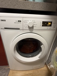 二手Zanussi 金章7.5kg 蒸氣洗衣機 土瓜灣自取