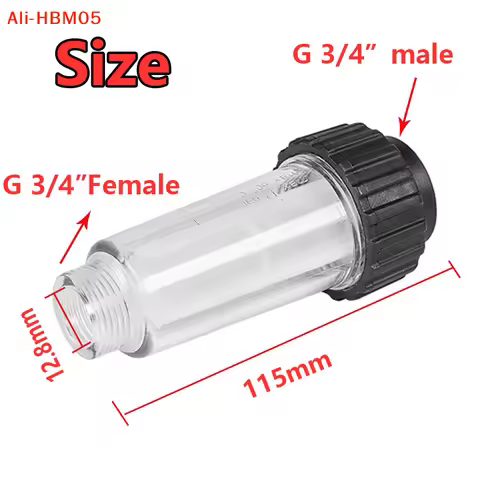 (HB05)High Pressure Washer Water Filter For K2 K3 K4 K5 K6 K7 G3/4'' 175psi Water Filters Car Pressu